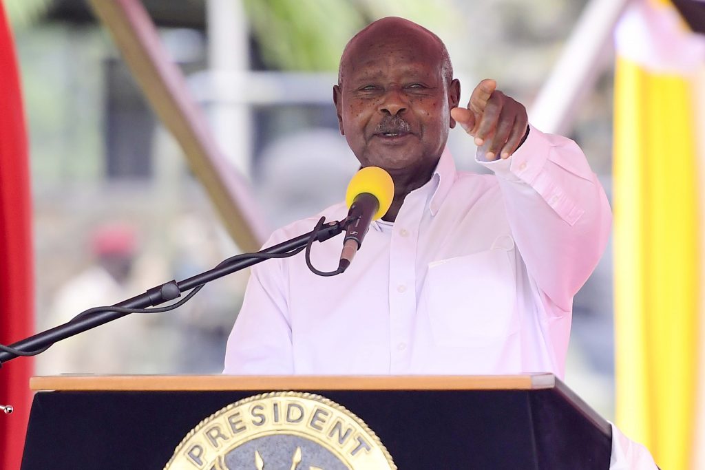 If you can't make furniture what sort of experts are you? Museveni